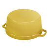 Cast Iron - Round Cocottes, 7 qt, Round, Cocotte, Citron, small 5