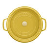 Cast Iron - Round Cocottes, 7 qt, Round, Cocotte, Citron, small 2