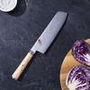 Birchwood SG2, 7-inch, Nakiri Knife, small 2