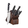 Pro, 7-pc, Knife block set, acacia, small 1