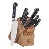 Pro, 10-pc, Knife block set, natural, small 1