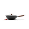 Dragon, 12-inch, Carbon Steel, Wok, Black Matte, small 4