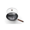 Dragon, 12-inch, Carbon Steel, Wok, Black Matte, small 3