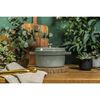 Cast Iron - Round Cocottes, 7 qt, Round, Cocotte, Eucalyptus, small 6