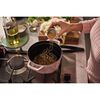 Cast Iron - Round Cocottes, 7 qt, Round, Cocotte, Pink Peony, small 12