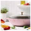Cast Iron - Woks/ Perfect Pans, 12-inch, Perfect Pan, Pink Peony, small 7