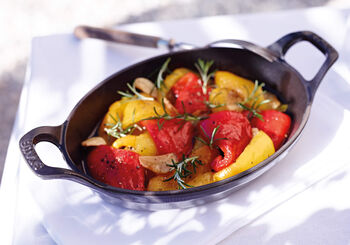 Braised Peppers
