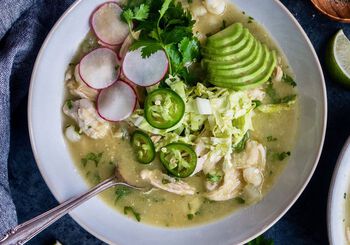 Tomatillo Chicken Soup