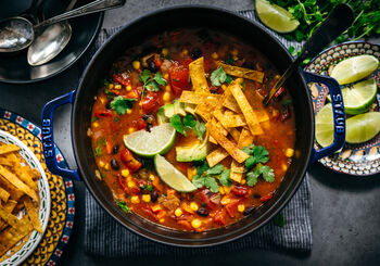 Vegan Tortilla Soup