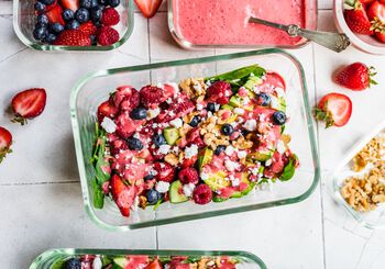 Avocado Spinach Salad